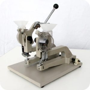 Double Head Eyelet Punching Machine