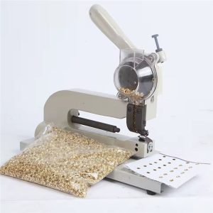Single Head Eyelet Punching Machine